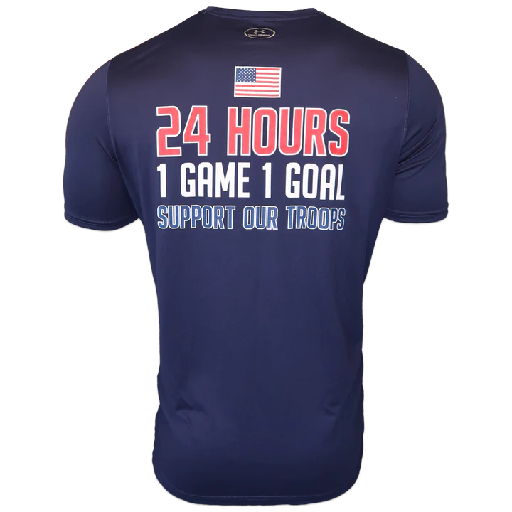 'MISSION' PERFORMANCE T-SHIRT (NAVY)