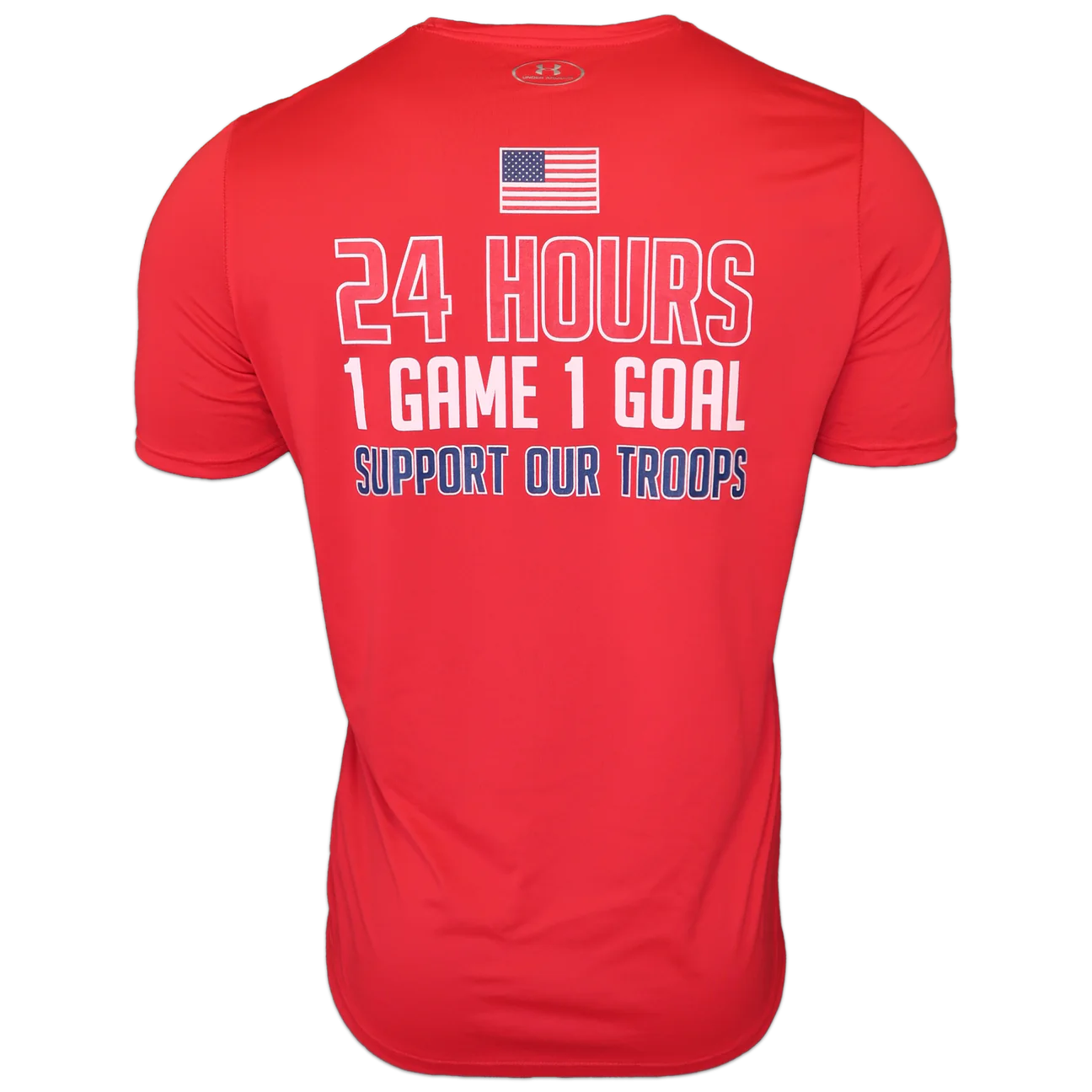 'MISSION' PERFORMANCE T-SHIRT (RED)
