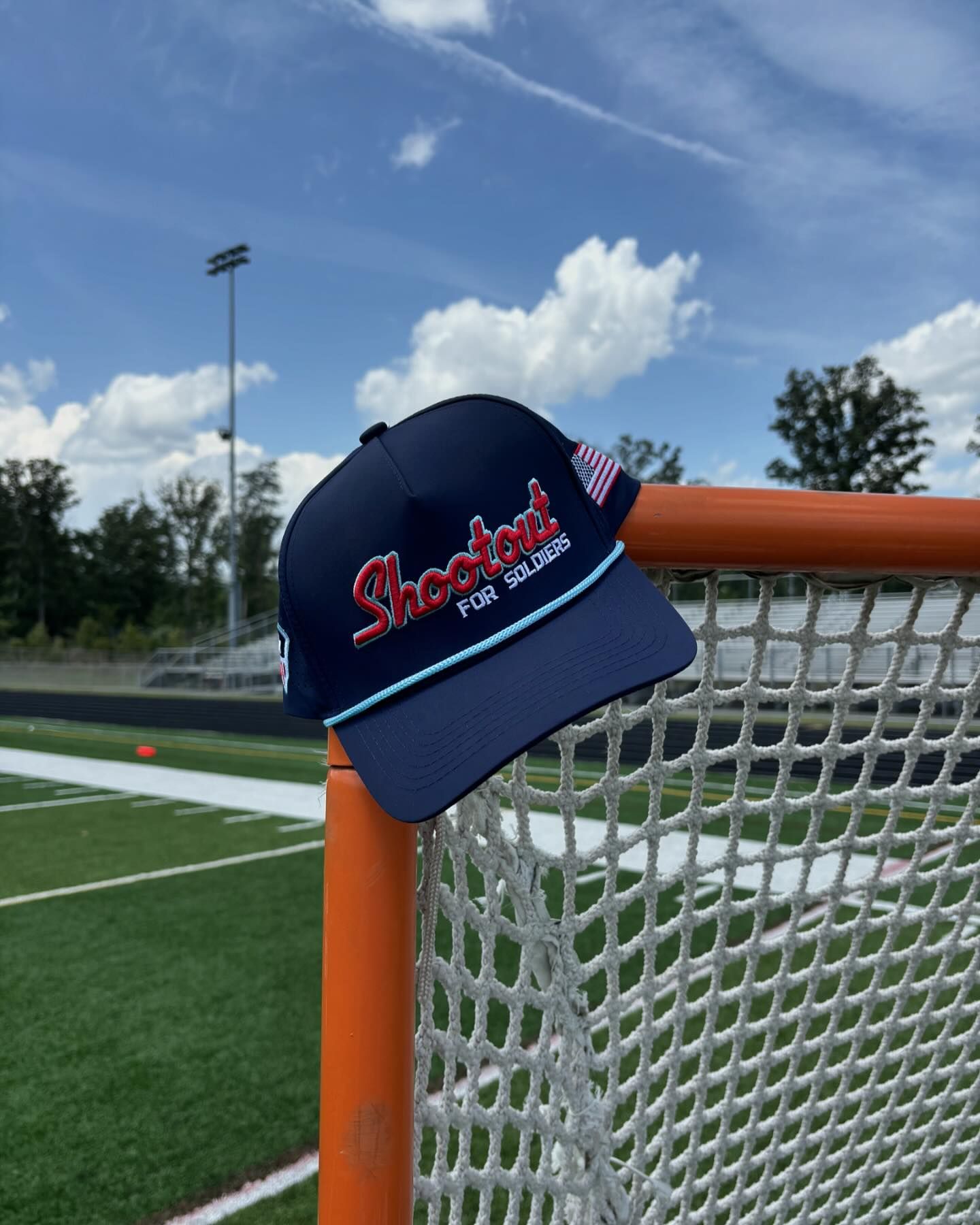 'Performance' Rope Hat (NAVY/CAROLINA)