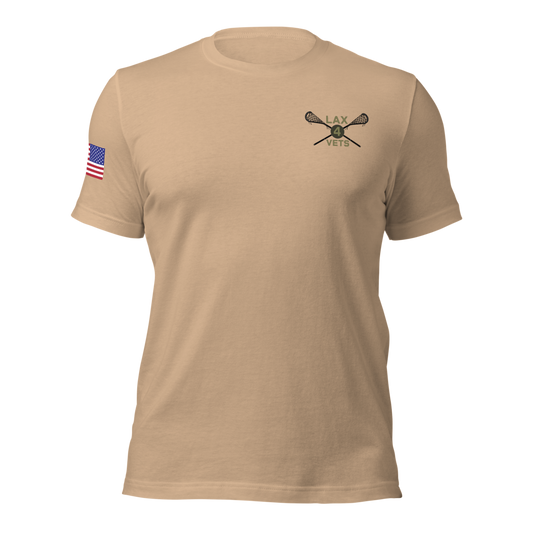Valor Lacrosse Club T-Shirt (TAN)