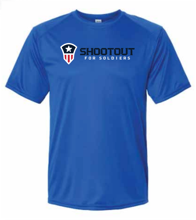 'MISSION' PERFORMANCE T-SHIRT (ROYAL BLUE)